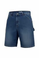 WRANGLER DENIM CARPENTER SHORTS LOGO BLUE UNISEX L