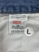 WRANGLER ΤΖΙΝ ΒΕΡΜΟΥΔΑ CLASSIC WASHED BLUE ΑΝΤΡΙΚΟ PRE OWNED XL
