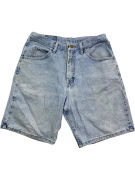 WRANGLER Bermuda in jeans relaxed fit azzurro chiaro unisex M