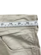WRANGLER ΒΕΡΜΟΥΔΑ CHINO VINTAGE ΔΕΡΜΑΤΙΝΟ LOGO PATCH ΜΠΕΖ UNISEX L