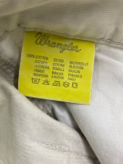 WRANGLER ΒΕΡΜΟΥΔΑ CHINO VINTAGE ΔΕΡΜΑΤΙΝΟ LOGO PATCH ΜΠΕΖ UNISEX L