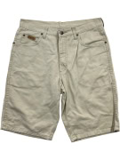 WRANGLER ΒΕΡΜΟΥΔΑ VINTAGE ΔΕΡΜΑΤΙΝΟ LOGO BEIGE ΑΝΔΡΙΚΟ M