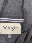 Wrangler Ζακέτα Φούτερ Casual Logo Σκούρο Μπλε Ανδρικό XXL (Extra Large)