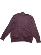 Wrangler Ζακέτα Πλεκτή Casual Vintage Μπορντό Ανδρική 3XL