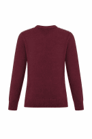 WRANGLER KNITTED CARDIGAN BOHO BORDEAUX WOMENS PRE OWNED M