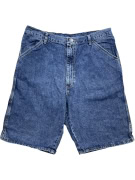 WRG JEAN CO. CARPENTER DENIM SHORTS BLUE UNISEX L