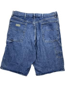 WRG JEAN CO. CARPENTER DENIM SHORTS BLUE UNISEX L