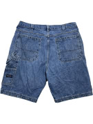 WRG JEAN CO. CARPENTER DENIM SHORTS BLUE UNISEX L