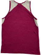 YOUNG WAVE Canotta vintage con piccolo logo bordeaux (melange) da donna S