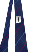 YVES SAINT LAURENT CRAVATTA VINTAGE NAVY UOMO PRE OWNED