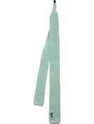 YVES SAINT LAURENT KNITTED TIE MINIMAL MINT MENS PRE OWNED