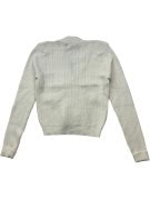 YVES SAINT LAURENT ΠΛΕΚΤΗ ΖΑΚΕΤΑ CLASSIC OFF WHITE  PRE OWNED XS