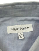 YVES SAINT LAURENT ΠΟΥΚΑΜΙΣΟ ΚΛΑΣΙΚΟ ΓΑΛΑΖΙΟ ΑΝΤΡΙΚΟ PRE OWNED XL