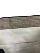 Zanella Παντελόνι Υφασμάτινο Tailored VINTAGE Logo Γκρι Ανδρικό 48 (S)